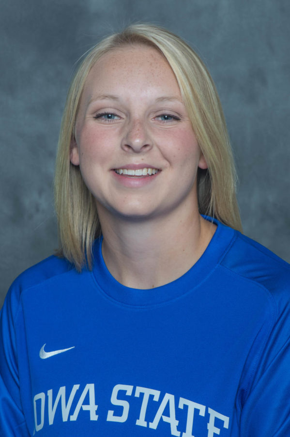 Freshman goalkeeper Katie Culhane decided to remain in Ames, the town she lived in for 10 years, to play soccer at Iowa State. 