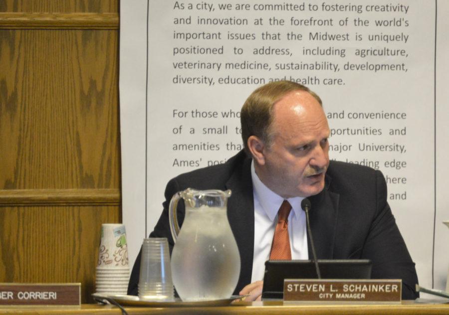 City Manager Steven Schainker recommended reducing the size of the new terminal at the Ames Airport on Tuesday at the Ames City Council meeting. Iowa State may split the remaining $500,000 with the city.