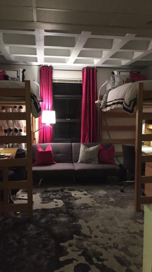 Alix Goldwassers dorm room shows how organized she and her roommate are.