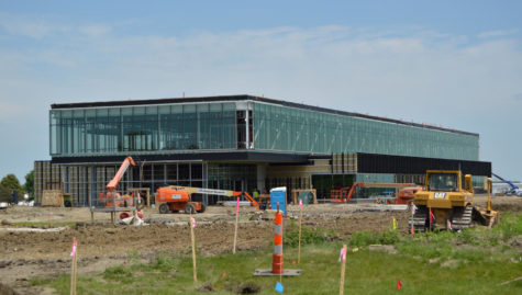 Construction of the Boehringer Ingelheim Vetmedica building in ISU Research Park is ahead of schedule. It is now expected to be complete December 31, 2015.