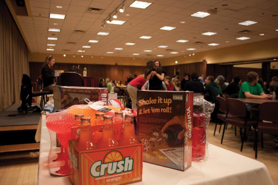 A wide range of prizes were up for grabs during the bingo games in the Memorial Union on Saturday. The games were sponsored by ISU AfterDark and lasted until 1 a.m.