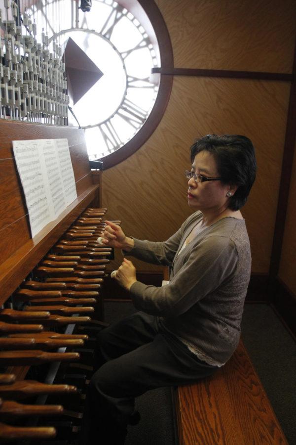 Cownie Professor of Music Tin-Shi Tam will be honored for her 25th anniversary as university carillonneur at the Bells of Iowa State Anniversary Gala Concert.