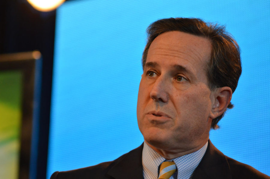 Former U.S. Sen. Rick Santorum.