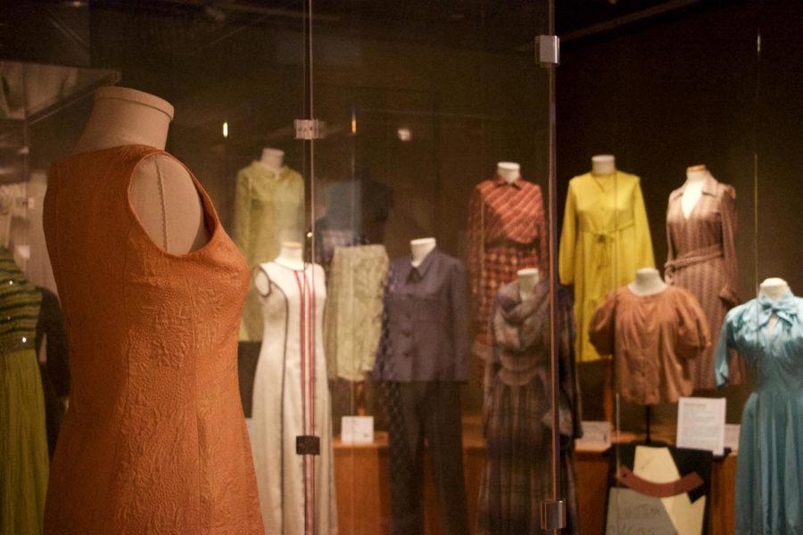 The Women for Women: Female Fashion Designers exhibit will be on display in the Mary Alice Gallery in Morrill Hall until December 19th. 
