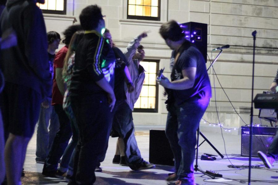GENRE Music hosted a free show on the Memorial Union Terrace 8 p.m. Saturday .
