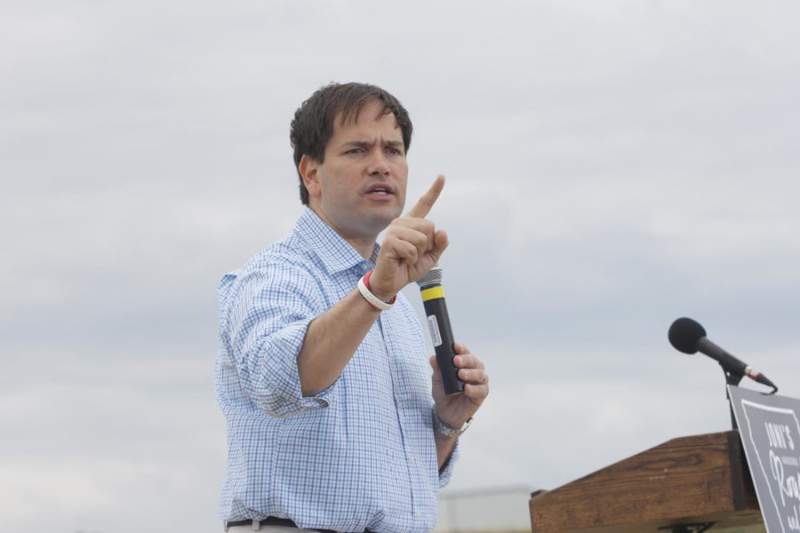 Despite all the challenges we have, there isnt a nation on earth that I look at and say to myself, I wish I was them instead of us, Rubio said at Joni Ernsts Roast and Ride event on Saturday, June 6 in Boone, Iowa. 
