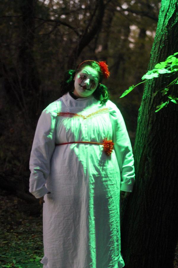 An Ames Halloween tradition, the Haunted Forest opens on weekends for all to come and experience the thrills of wandering through a haunted forest. Iowa State students and Ames residents are welcome to volunteer to dress up and scare ticket holders.