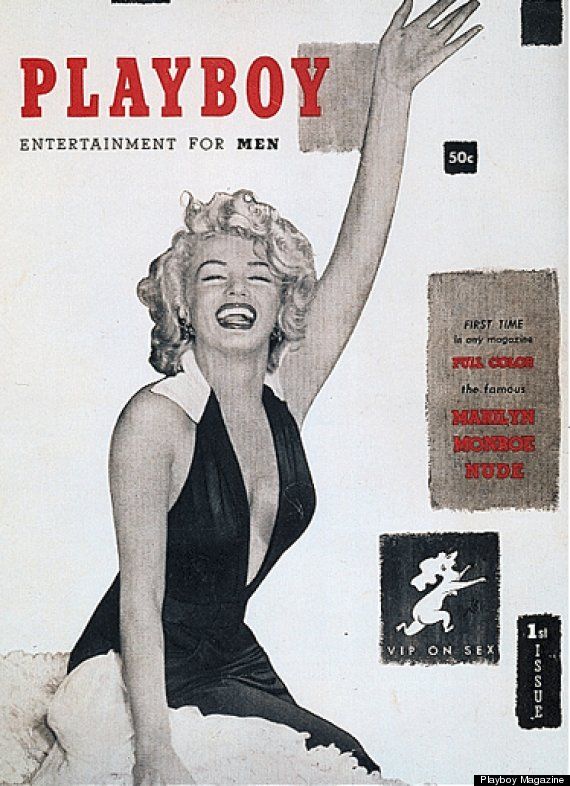 A Playboy cover from the year of 1950. 