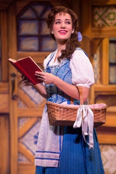 Brooke Quintana as Beauty on the national Broadway tour of Disneys Beauty and the Beast.