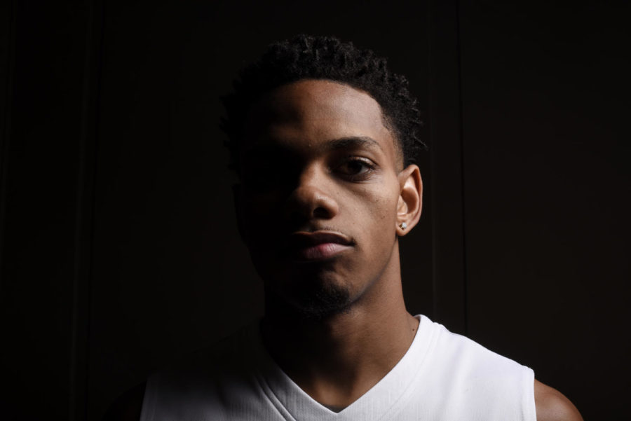 Hallice Cooke poses for a portrait during Media Day Oct. 6, 2015 at the Sukup Basketball Complex in Ames, Iowa.