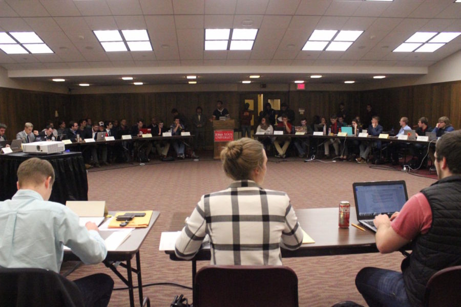 ISU Student Government held their final meeting before Thanksgiving break on Nov. 18. The meeting began with an open forum.