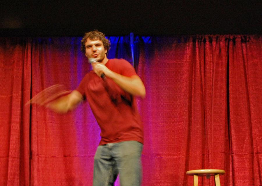 Comedian Ryan OFlanagan (New Girl) opened for Demitri Martin at Winterfest on Friday, December 4.