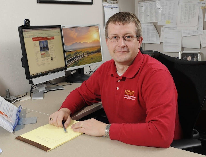 Mike Retallick, Iowa State University professor, is one of six awardees nationwide to receive the National Association of Agricultural Educators Teacher Mentor Award.