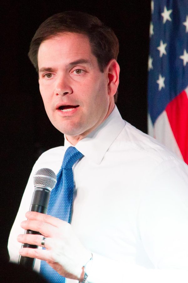 Sen. Marco Rubio, R-Fla., held a rally in the Maintenance Shop during the afternoon of Dec. 10. Rubio talked about tax reform, healthcare and the education system in America.