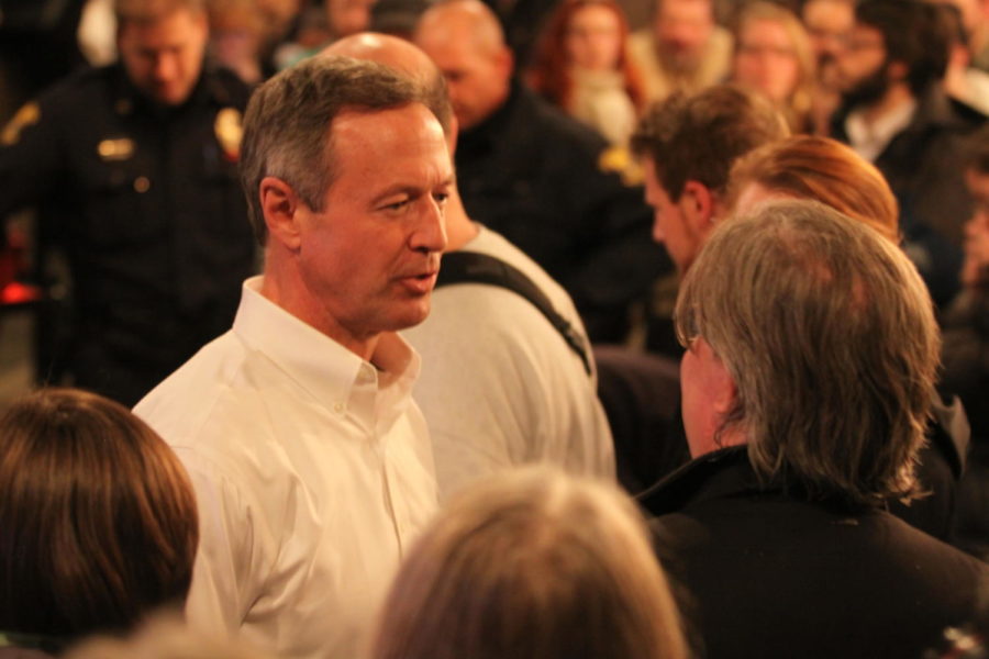 Democratic presidential candidate, Martin OMalley, visits the Torrent Brewing Company. OMalley spoke on his progress in his state as governor and how he was planning to bring those ideas to the White House, as well as answered questions from the public.