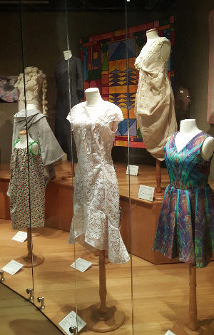 “The Fashionable Side of STEM” exhibition debuted Thursday at the Textiles and Clothing Museum at Mary Alice Gallery in 1015 Morrill Hall.   