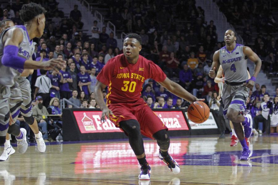 Deonte+Burton+looks+for+a+driving+lane%C2%A0against%C2%A0Kansas+State+on+Jan.+16%2C+2016+at+the+Bramlage+Coliseum+in+Manhattan%2C+Kan.+The+Cyclones+won+the+game+76-63%2C+snapping+a+two-game+losing+streak.