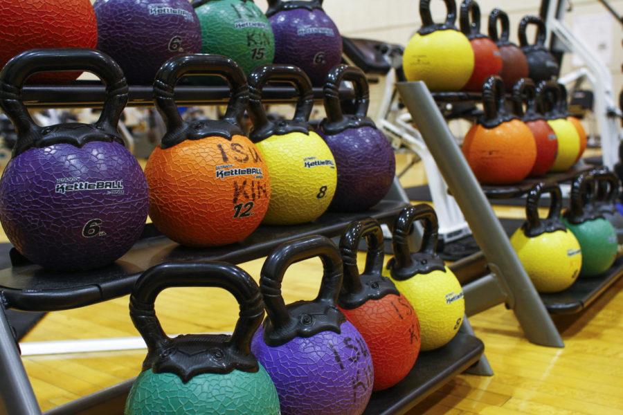 Kettle bells can be used for a variety of workouts as a substitute for dumbbells and medicine balls. 