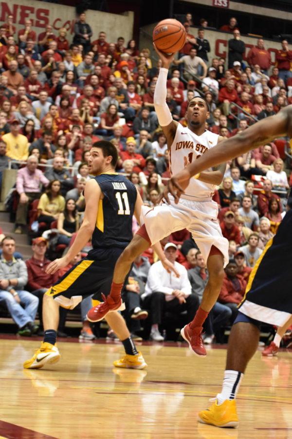Junior guard Monte Morris scored nine points at the basketball game against West Virginia University on Feb. 2.