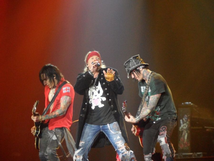 Guns N’ Roses in Nottingham 2012.