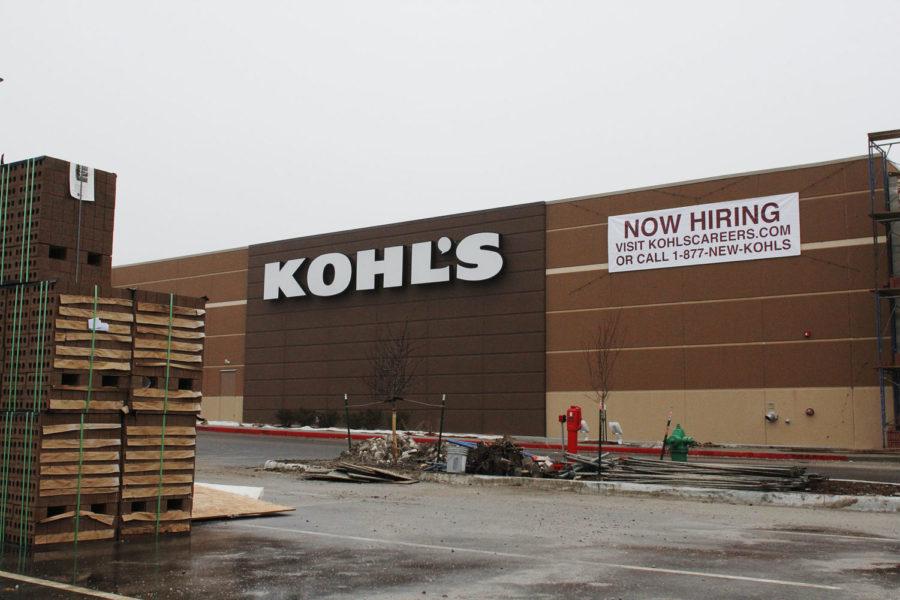 Kohls, located at North Grand Mall, will open its doors March 3.

