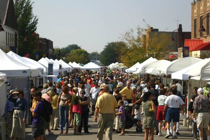 Downtown Ames. 