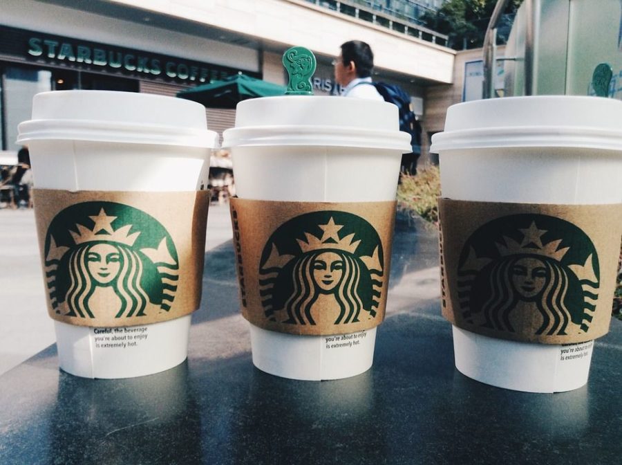 Starbucks lattes