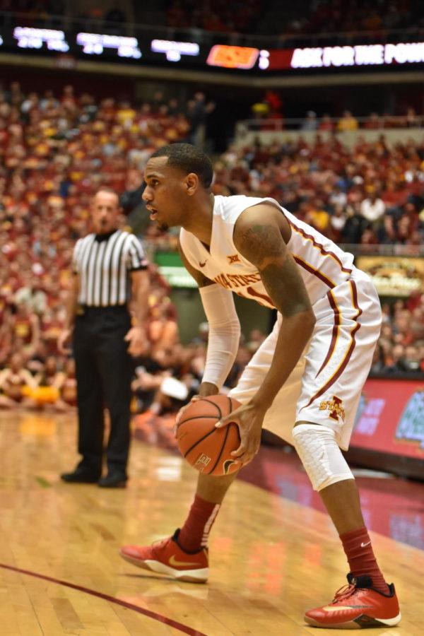 Junior guard Monte Morris made six assists at the Oklahoma State game on Feb. 29. He made 215 assists this season, which is third-best in ISU history.