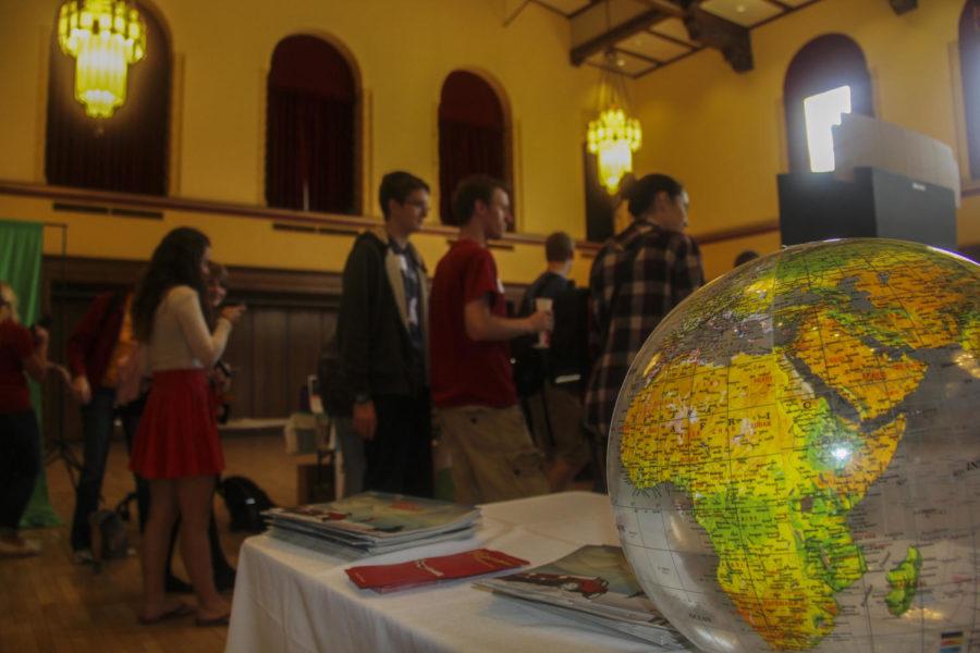 Iowa States Study Abroad Fair took place Sept. 18. in the Great Hall of the Memorial Union. There are more than 350 programs in 55 countries offered by the Study Abroad Center.