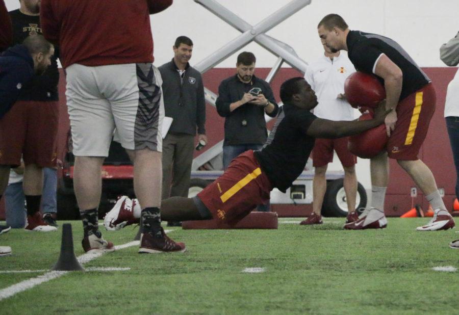 PHOTOS Iowa State Pro Day hosted at Bergstrom Football Complex Iowa