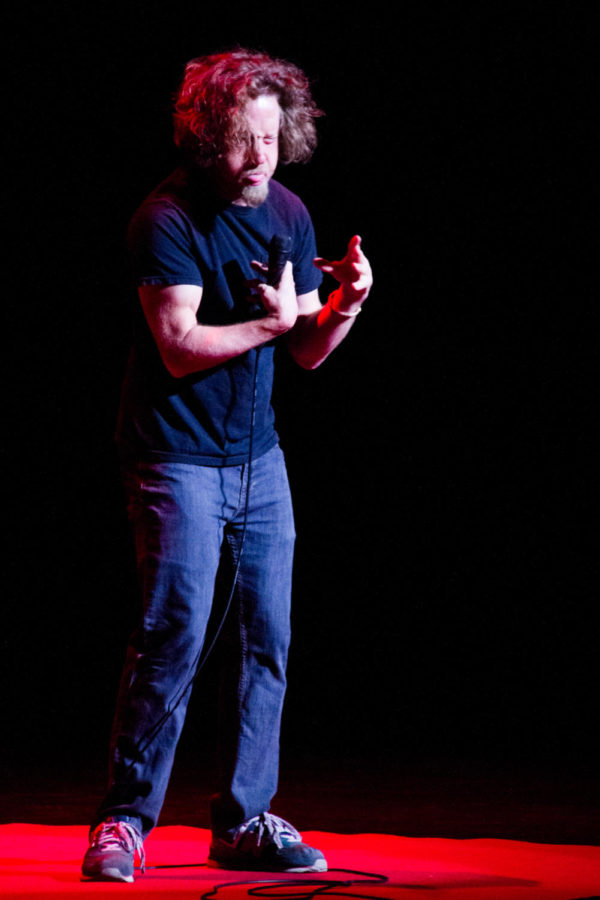 John Blue opened the show for Ron White Friday night at Stephens Auditorium.