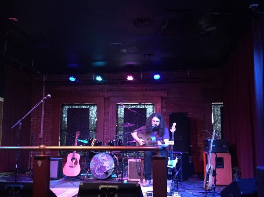 Dylan Boyle opened up the show Friday night at DGs Tap House. 