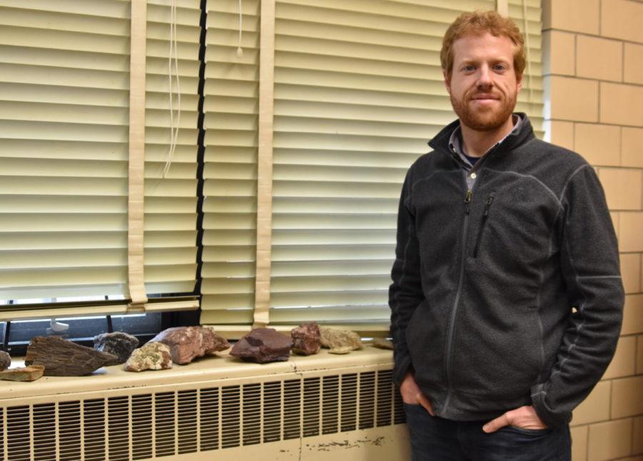 Aaron Wood, lecturer in geological and atmospheric sciences, found the oldest monkey fossil in North America.