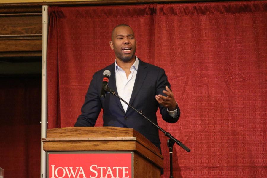 Writer Ta-Nehisi Coates reflected back to the days of slavery to explain how racism has been ingrained into the system in America. Blacks, Coates said, were treated like inanimate property.