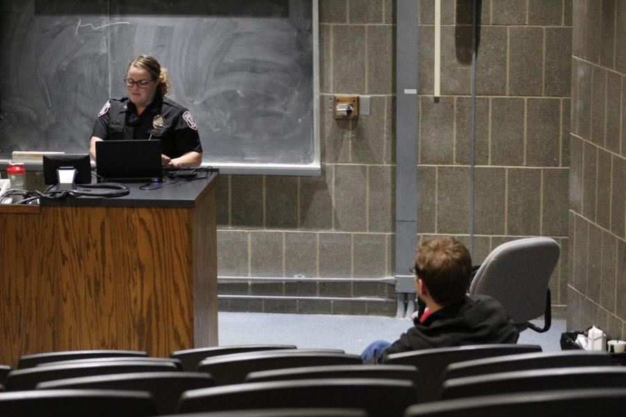 The Iowa State University Police Department held a workshop on Hate Crimes. The workshop was presented by ISU Police Multicultural Liaison Officer Natasha Greene. It covered Iowa’s statutes related to Hate Crimes and resources offered by ISU. There was also a Q&A where students could state their questions or concerns.