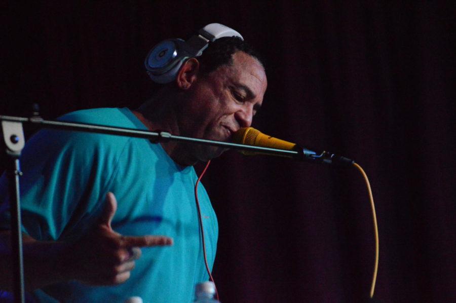DJ Yella of N.W.A. plays to a packed DGs Tap House on night two of MAMF.