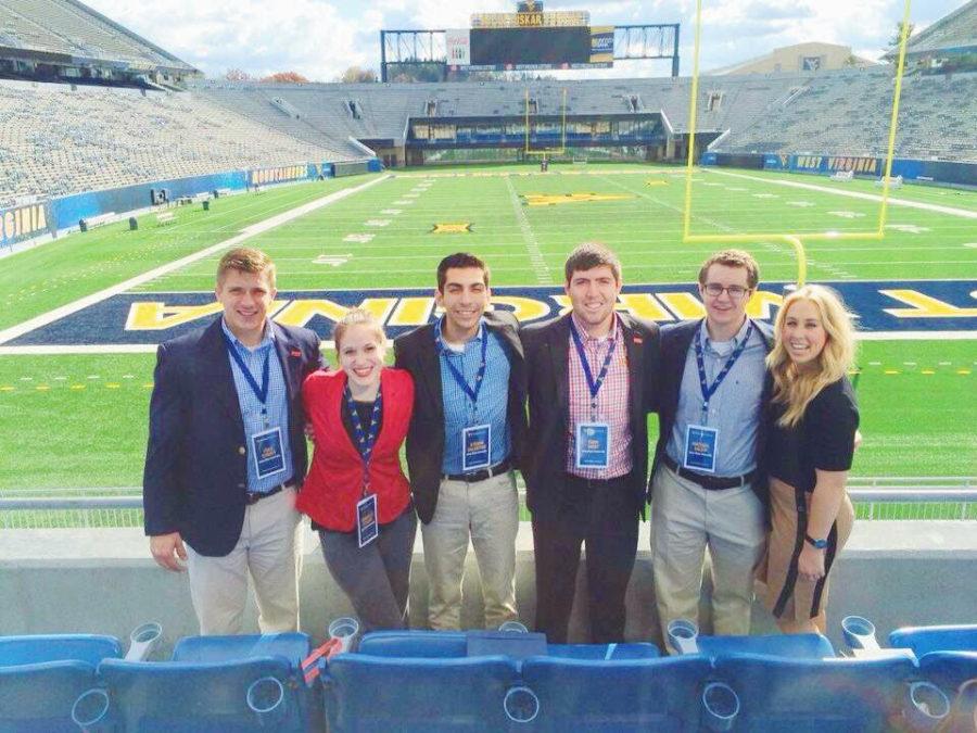 Iowa State student government leaders worked with other Big 12 student government leaders on sexual assault prevention programs.