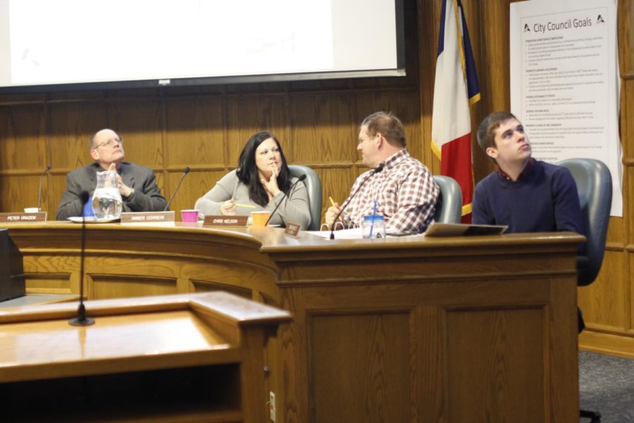 Ames city council reviews the proposed budget before voting next week.