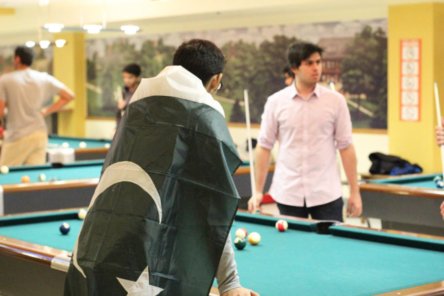 Pakistani Chai, an event put on by the Pakistan Student Association, involved Free bowling, billiards, table tennis and authentic Pakistani deserts.