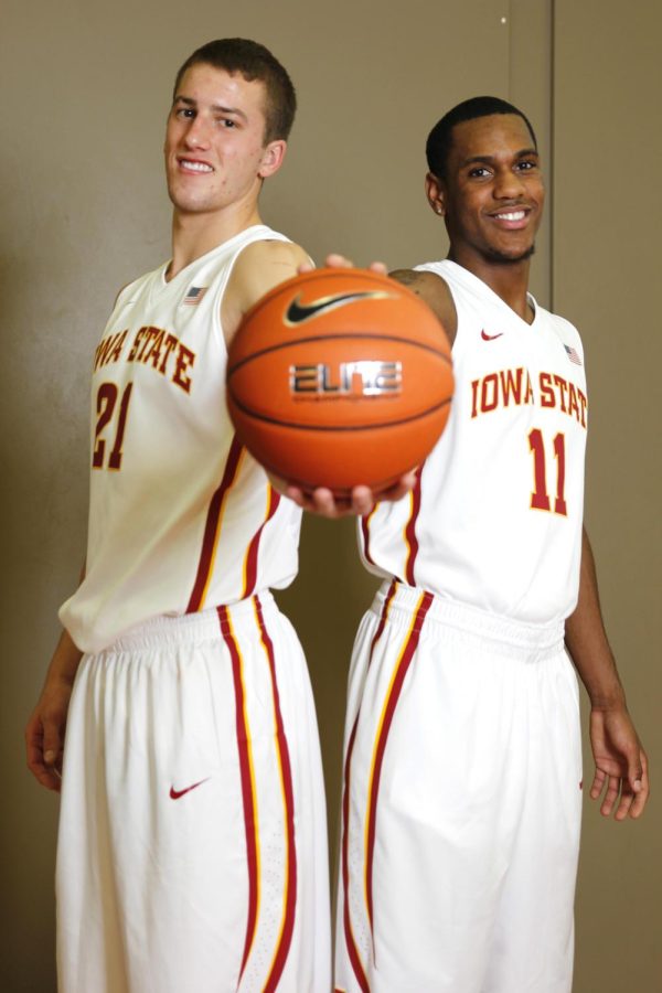 Matt Thomas, left, and Monte Morris entered Iowa State as the only true freshmen that year on the team. Both were listed as ESPN top-100 recruits, Thomas at No. 51 and Morris at No. 84, before coming Iowa State. 