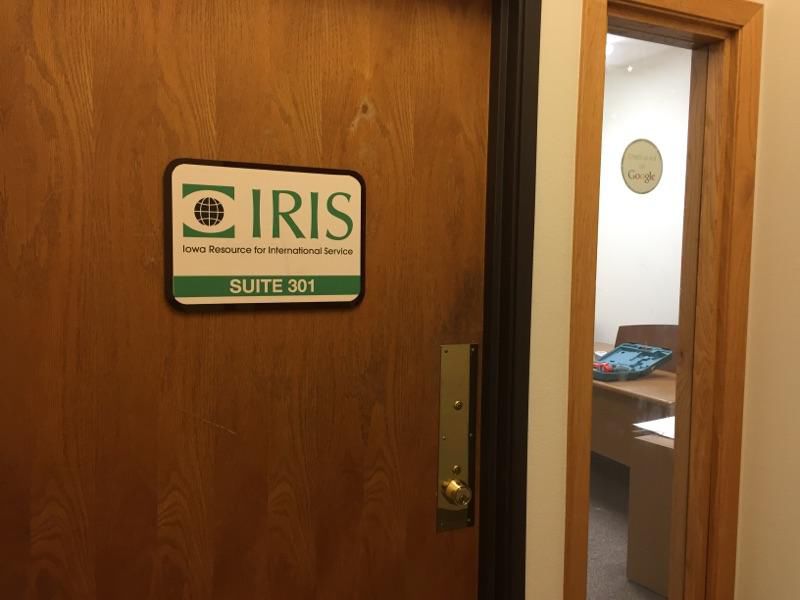 The IRIS office in Ames is located downtown.