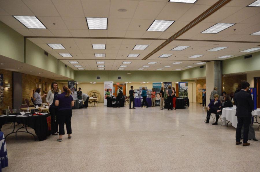 Iowa Vocational Rehabilitation Services hosted a Diversity Career Fair on April 20 at St. Thomas Aquinas Church & Catholic Student Center. The Diversity Career Fair gave persons with disabilities seeking employment a chance to network with employers. 