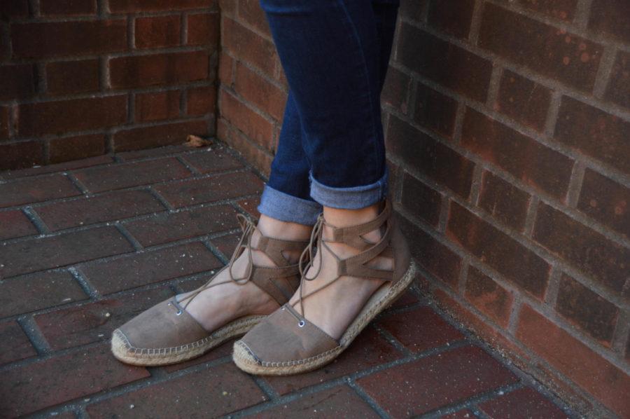 I just got this pair of shoes and they are so comfortable, cute, and practical. They can be paired with so many different pieces to create a completely different feel. Espadrilles are the perfect combination of a flat and a sandal!