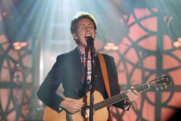 Ben Rector performs at Jimmy Kimmel Live.