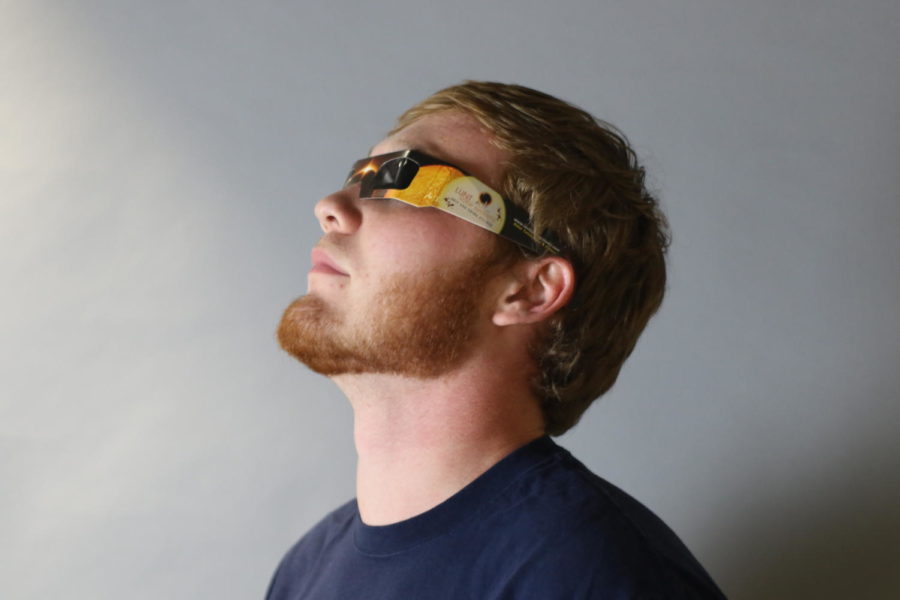 Eclipse+glasses+have+been+in+demand+approaching+August+21st+total+eclipse.+The+glasses+ensure+that+the+user+can+safely+look+at+the+sun.