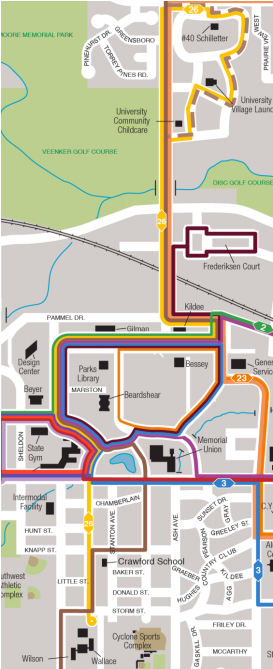 The new route would run between Schilleter Village and Wallace/Wilson residence halls every ten minutes, Monday through Friday. It is expected to be one of the highest used routes after implemented in fall of 2018.