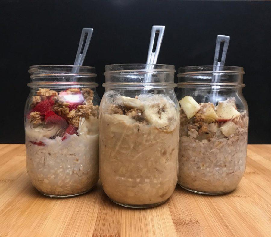 Overnight+oats+are+a+protein+packed%2C+fruit+filled+and+easy+breakfast+to+make+to+power+through+a+busy+week.%C2%A0