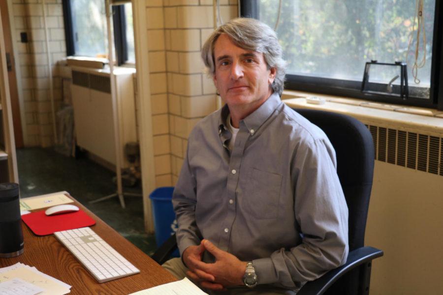 From Central Michigan University, Sven Morgan comes to Iowa State as a new professor and new chair of the Department of Geological and Atmospheric Sciences.