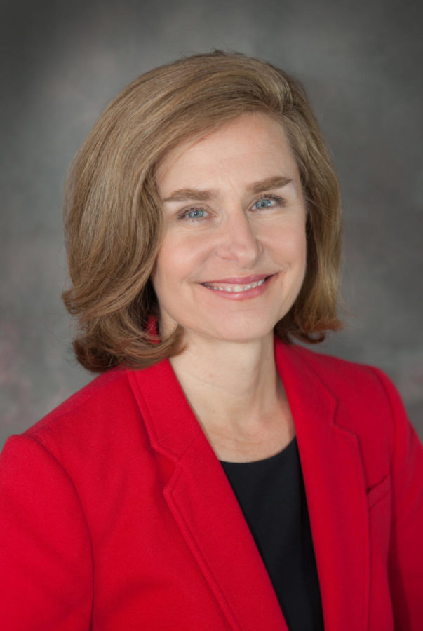 Pamela Whitten, the provost at the University of Georgia, Athens, is the second presidential search finalist to be announced. She will visit campus on Oct. 10 for a campus interview and open forum.