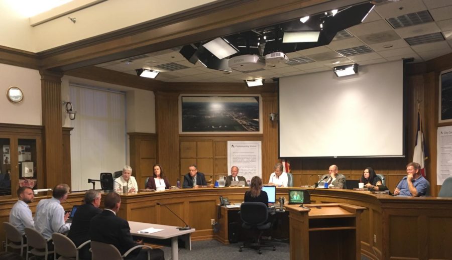 Toole Design Group makes their presentation to the Ames City Council on September 19, 2017.